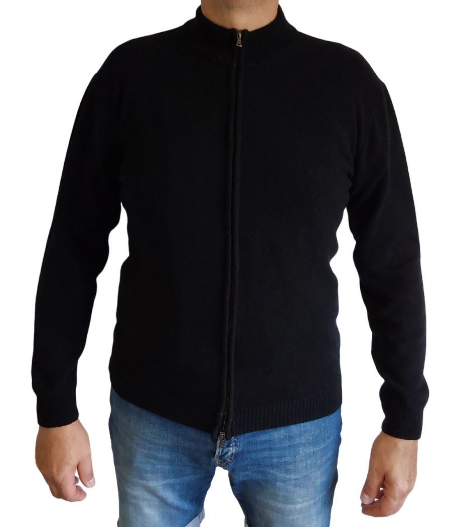 Maglia Uomo Zip Cashmere Rigenerato-4