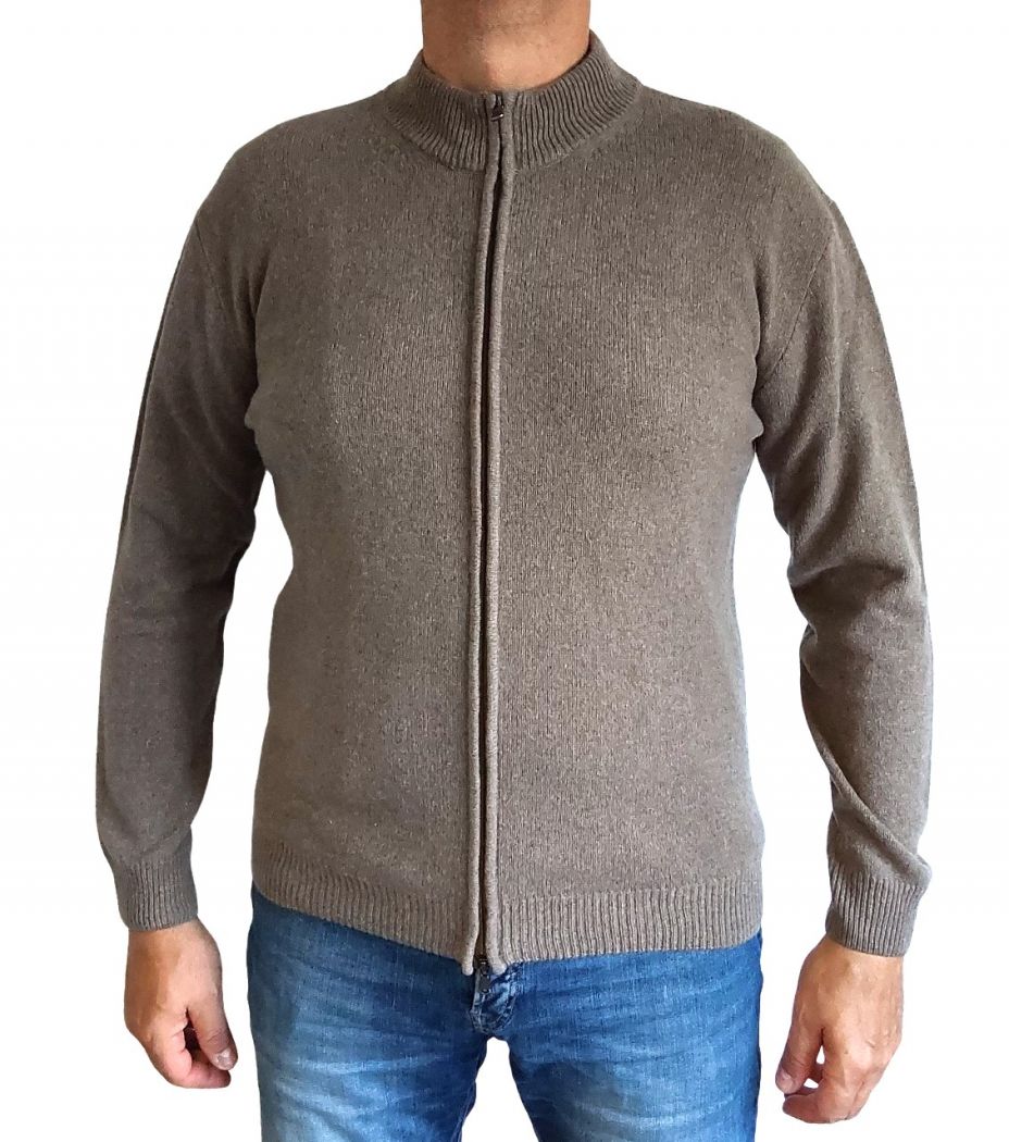 Maglia Uomo Zip Cashmere Rigenerato-5