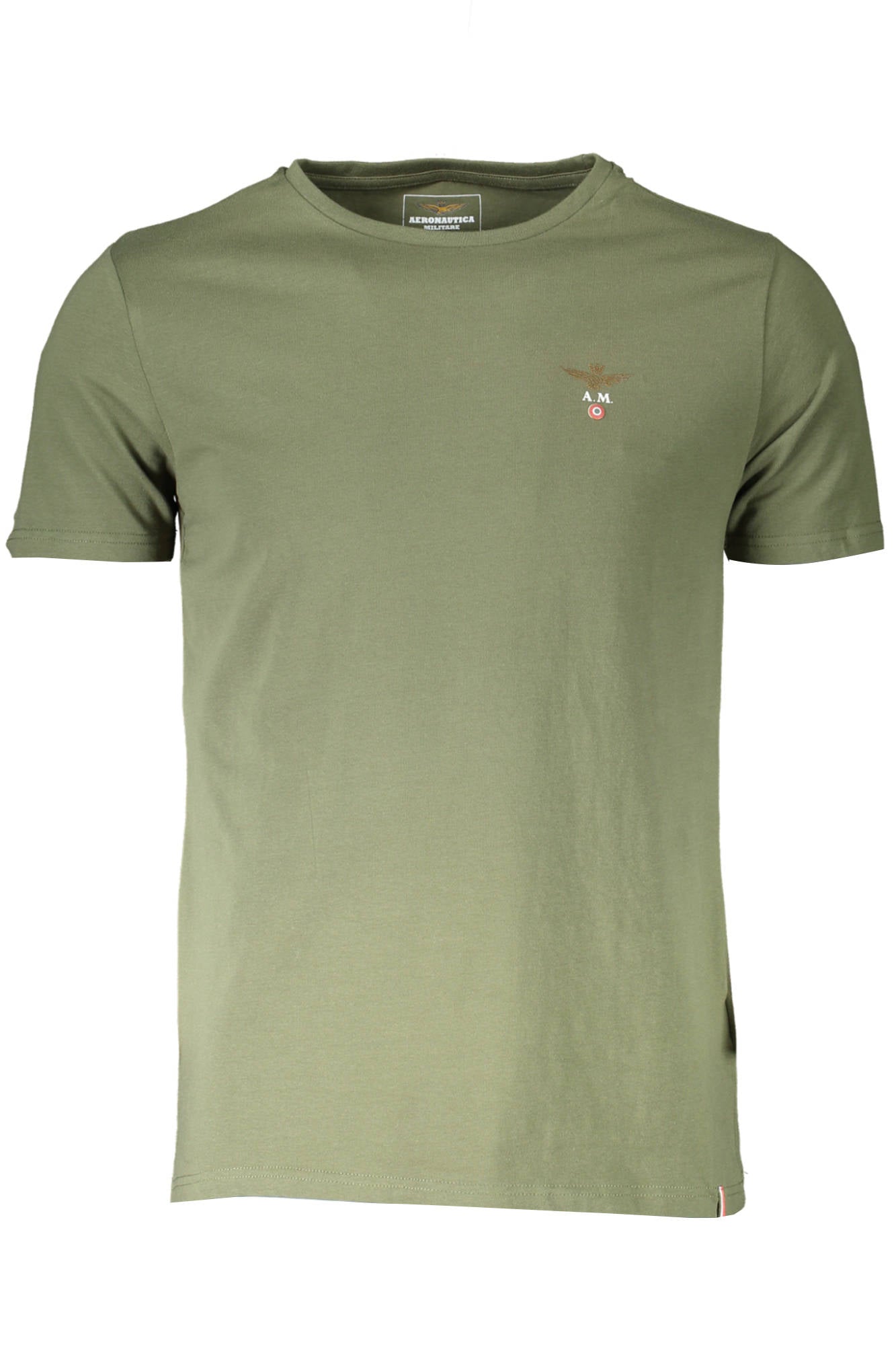 AERONAUTICA MILITARE T-SHIRT ESTERNABILE UOMO VERDE-0