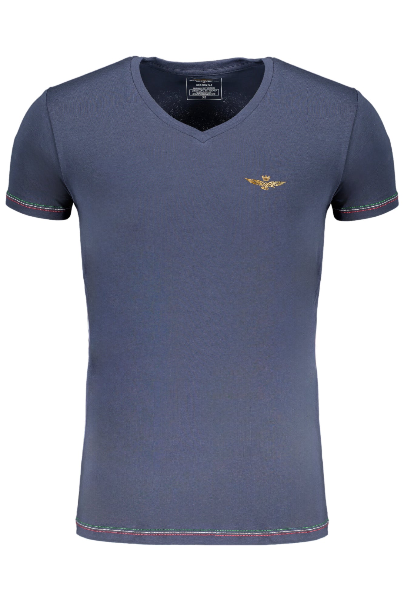 AERONAUTICA MILITARE T-SHIRT MANICHE CORTE UOMO BLU-0