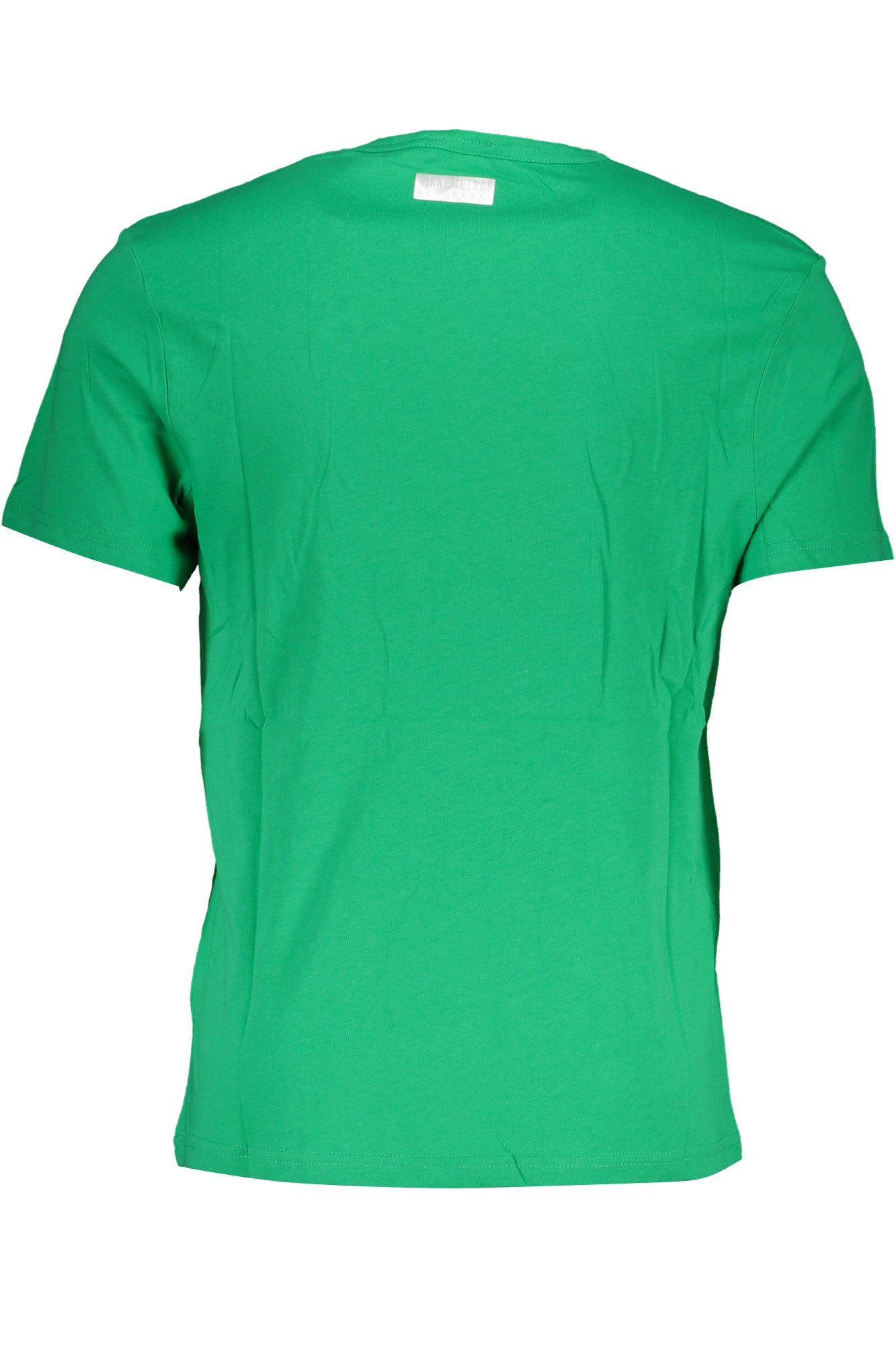 BIKKEMBERGS T-SHIRT MANICHE CORTE UOMO VERDE-1