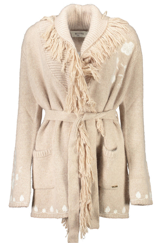 BLUGIRL CARDIGAN DONNA BEIGE-0