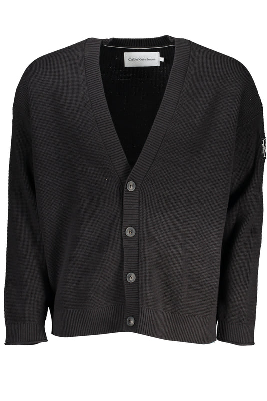 CALVIN KLEIN CARDIGAN UOMO NERO-0