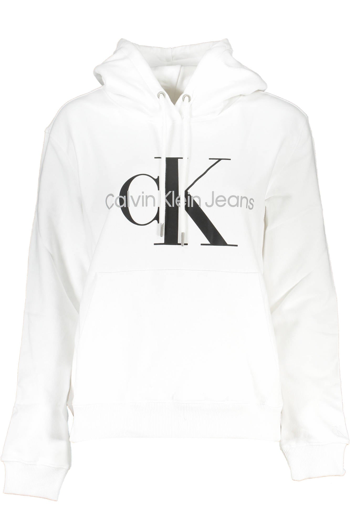 CALVIN KLEIN FELPA SENZA ZIP DONNA BIANCO-0