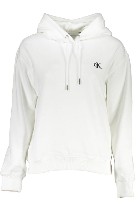 CALVIN KLEIN FELPA SENZA ZIP DONNA BIANCO-0