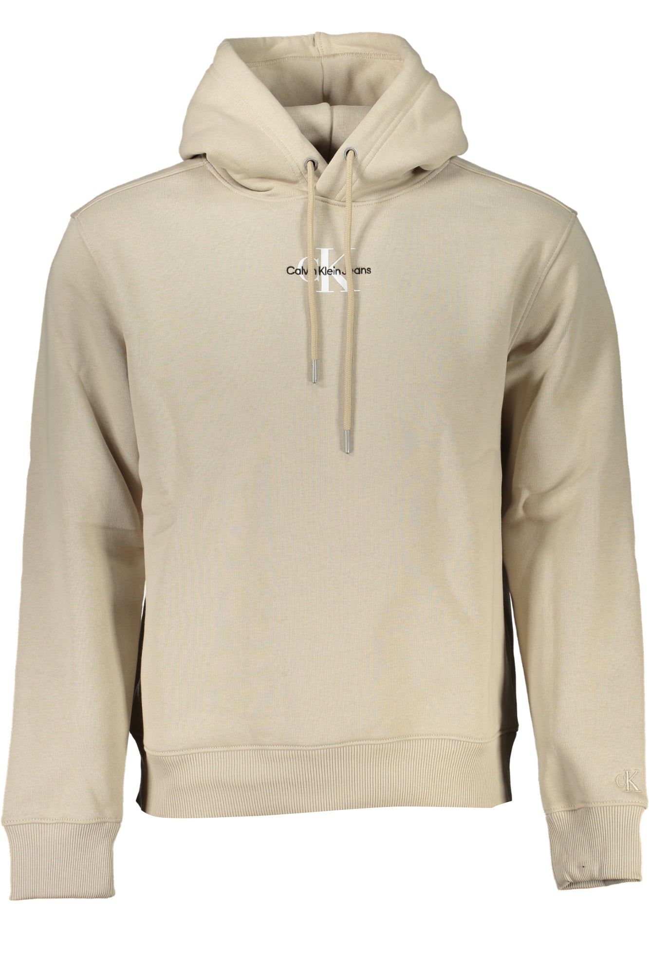 CALVIN KLEIN FELPA SENZA ZIP UOMO BEIGE-0