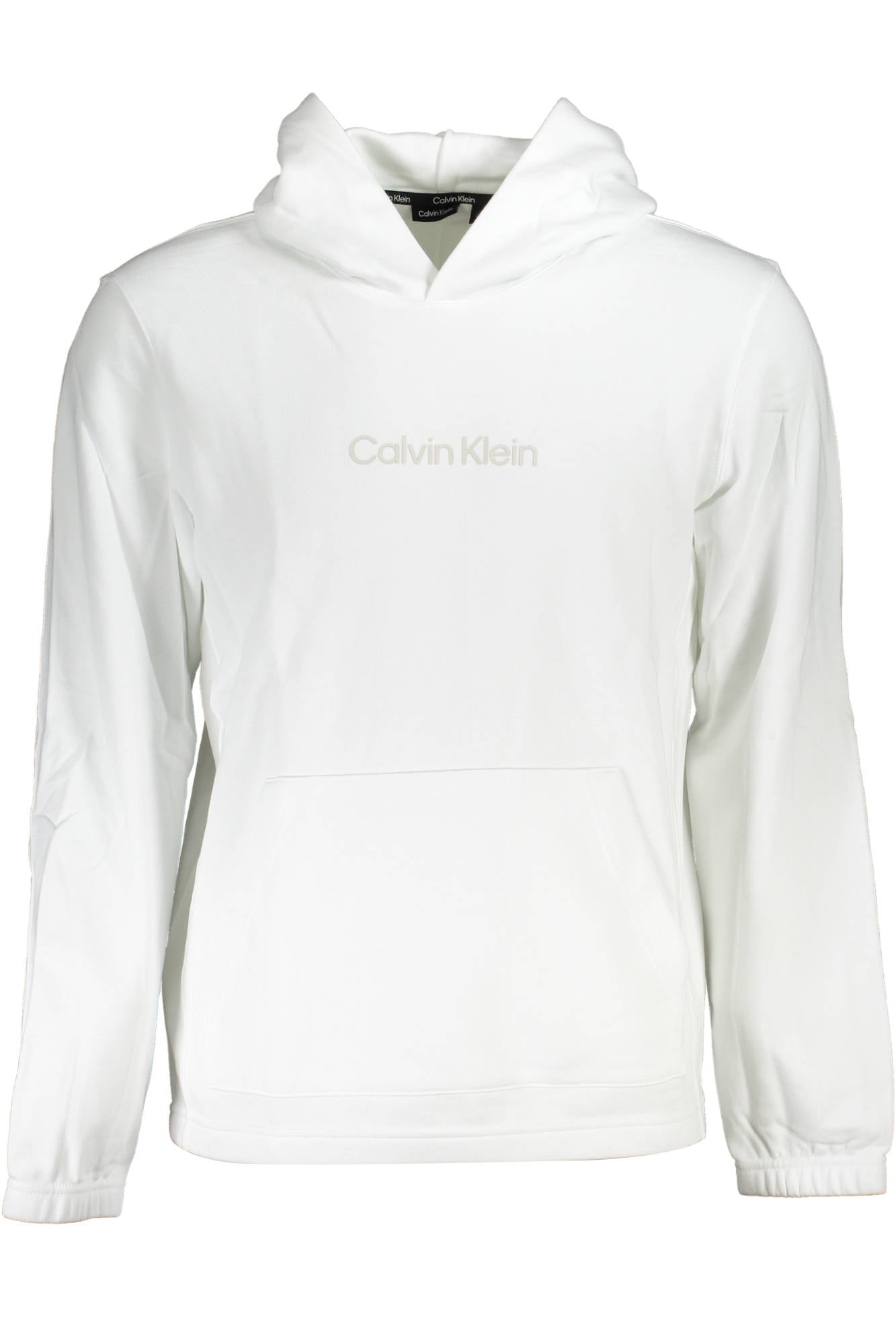 CALVIN KLEIN FELPA SENZA ZIP UOMO BIANCO-0