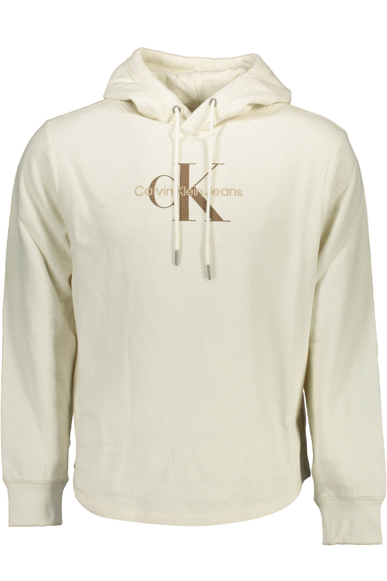 CALVIN KLEIN FELPA SENZA ZIP UOMO BIANCO-0