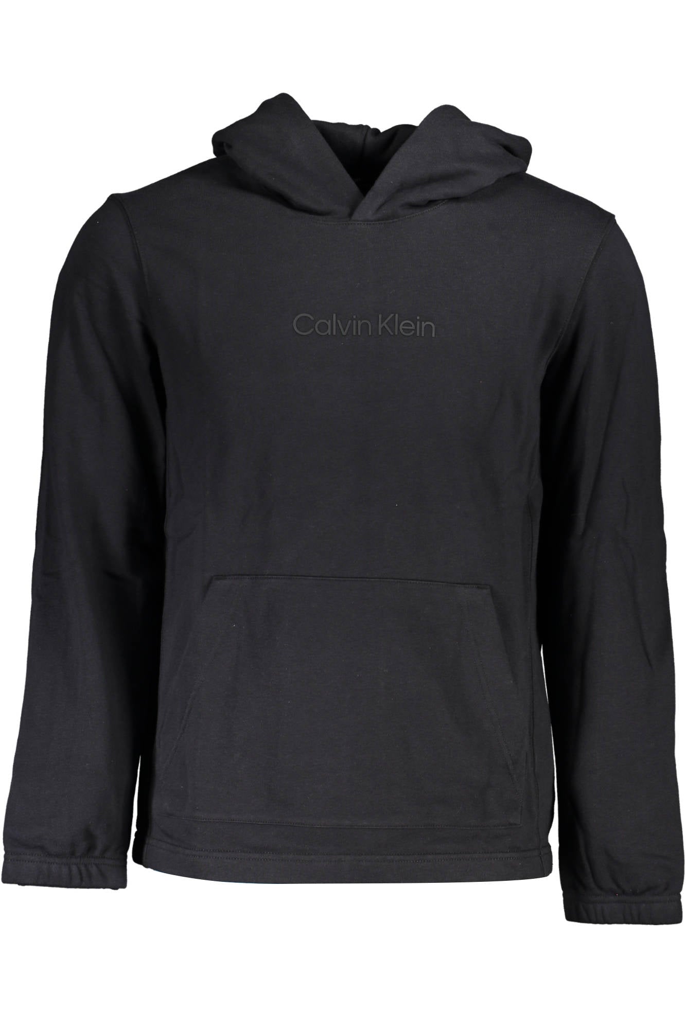 CALVIN KLEIN FELPA SENZA ZIP UOMO NERO-0