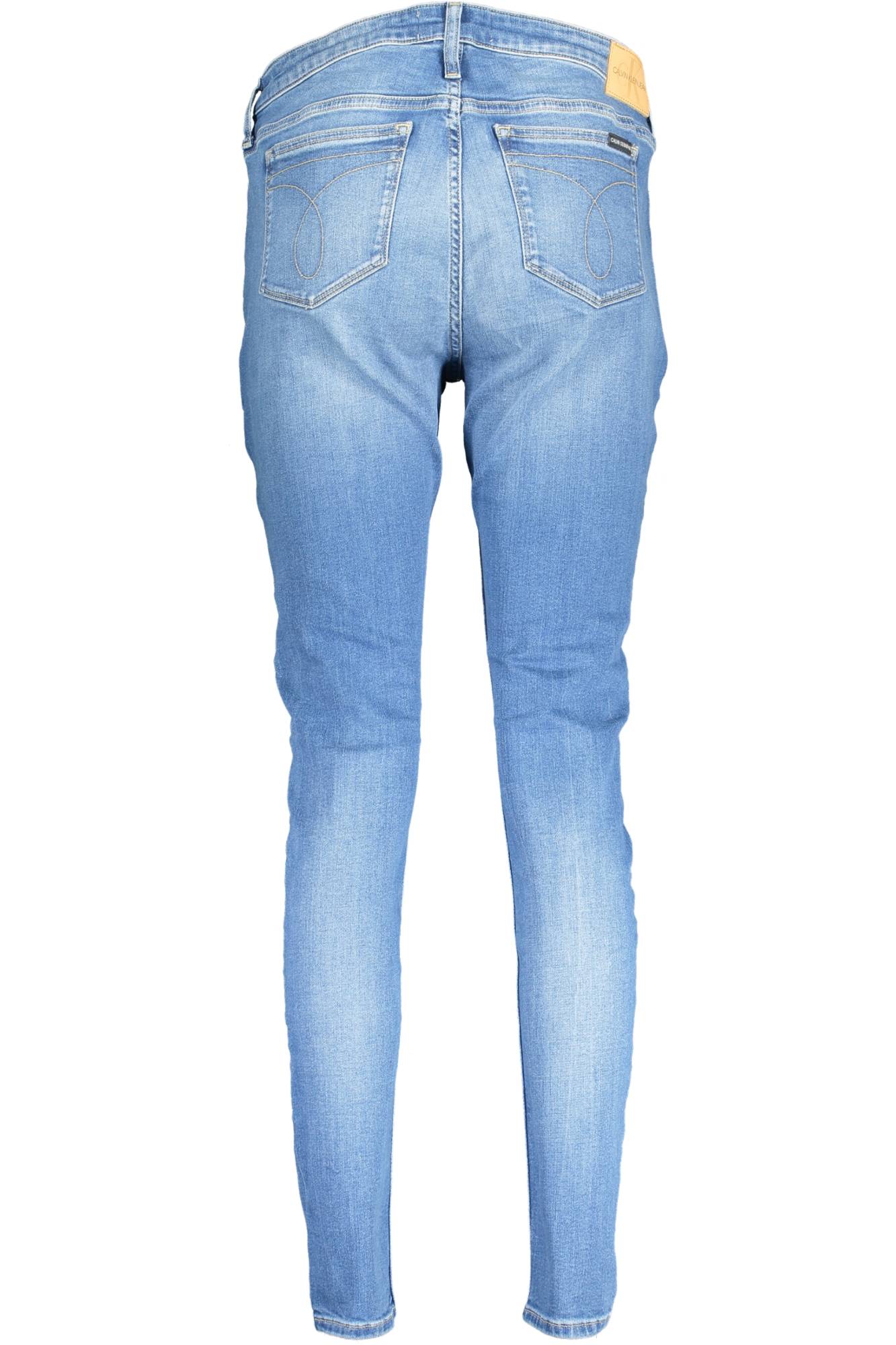 CALVIN KLEIN JEANS DENIM DONNA AZZURRO-1