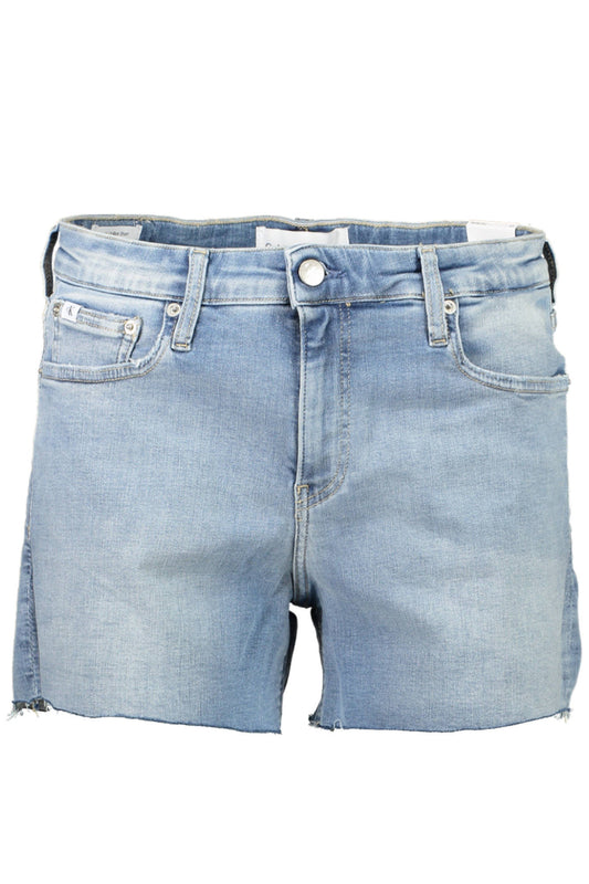 CALVIN KLEIN JEANS SHORT DONNA AZZURRO-0