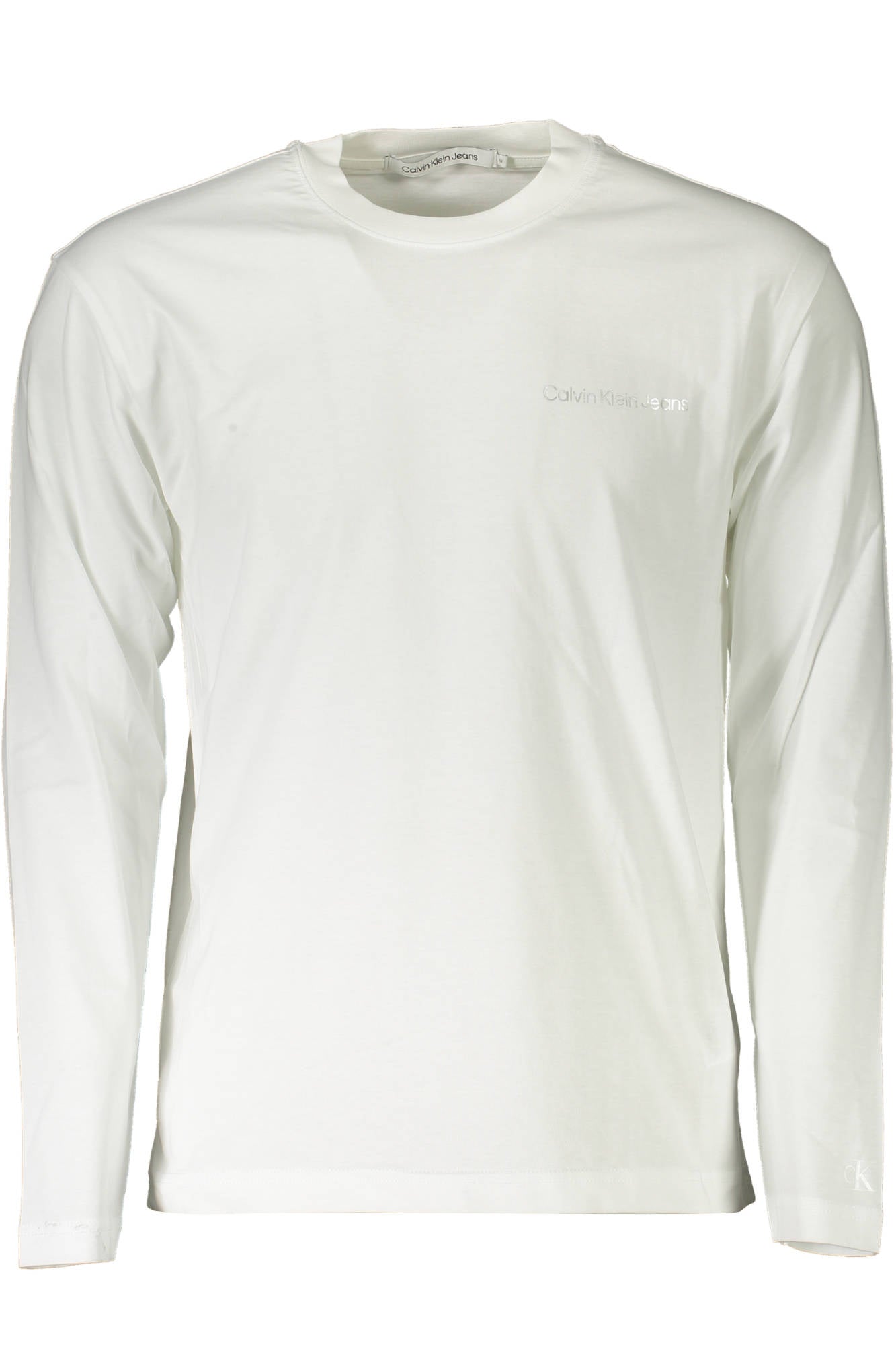 CALVIN KLEIN T-SHIRT MANICHE LUNGHE UOMO BIANCO-0