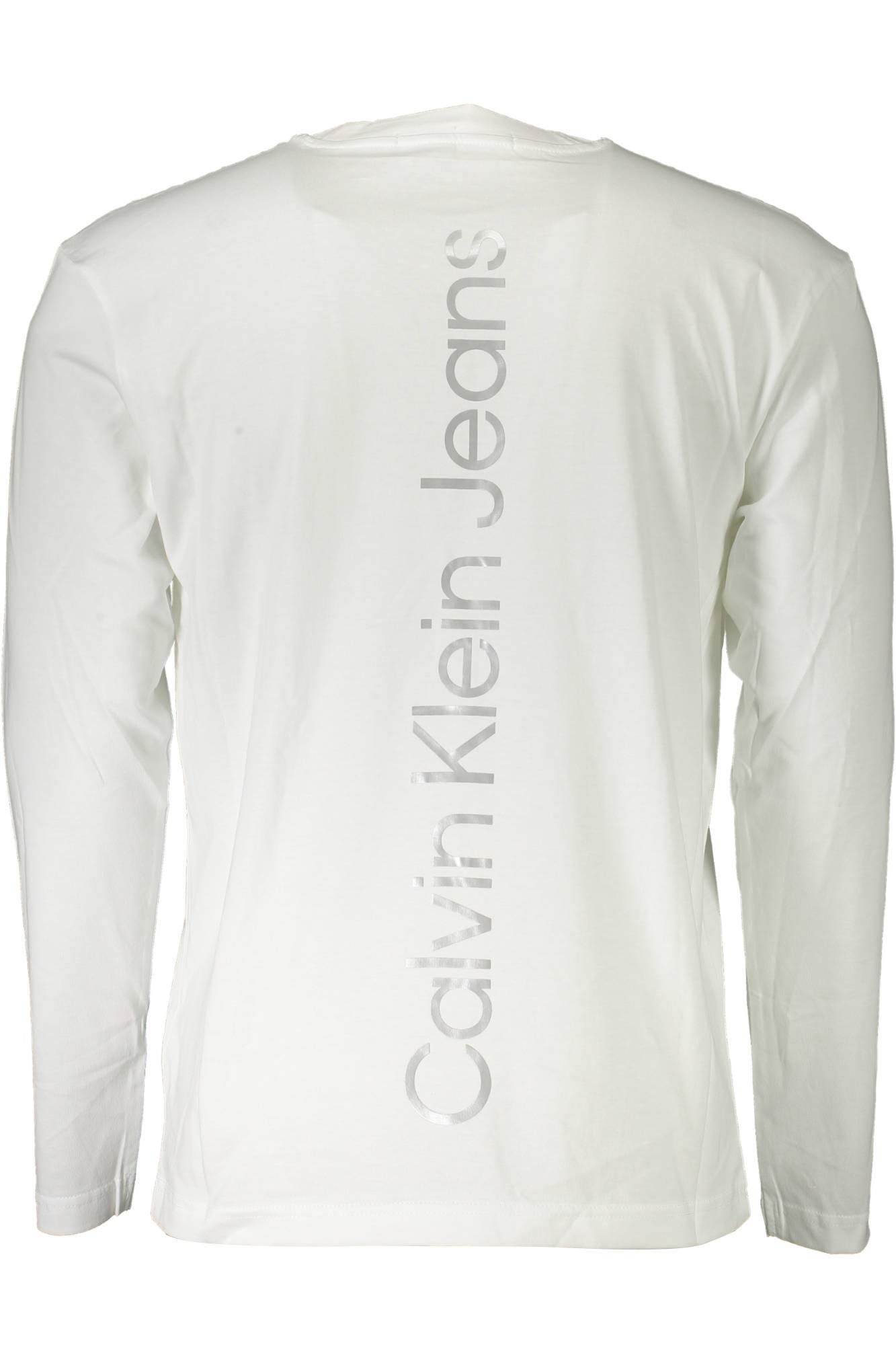 CALVIN KLEIN T-SHIRT MANICHE LUNGHE UOMO BIANCO-1