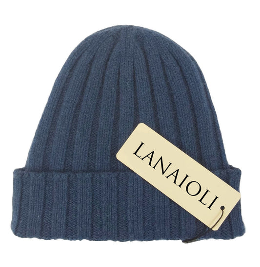 Cappello a coste da Uomo in Cashmere Rigenerato-0