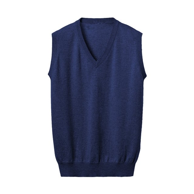 Gilet Uomo Puro Cashmere scollo a V-4