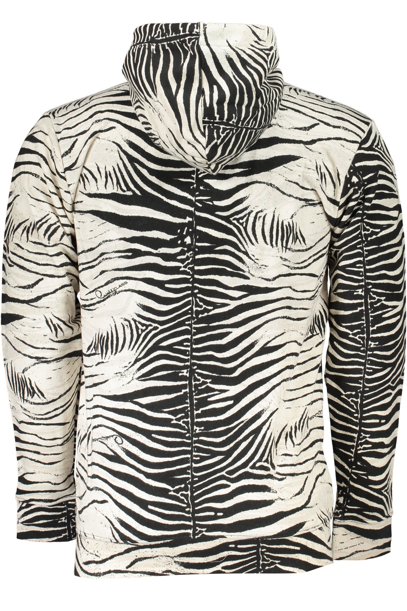 CAVALLI CLASS FELPA CON ZIP UOMO BIANCO-1