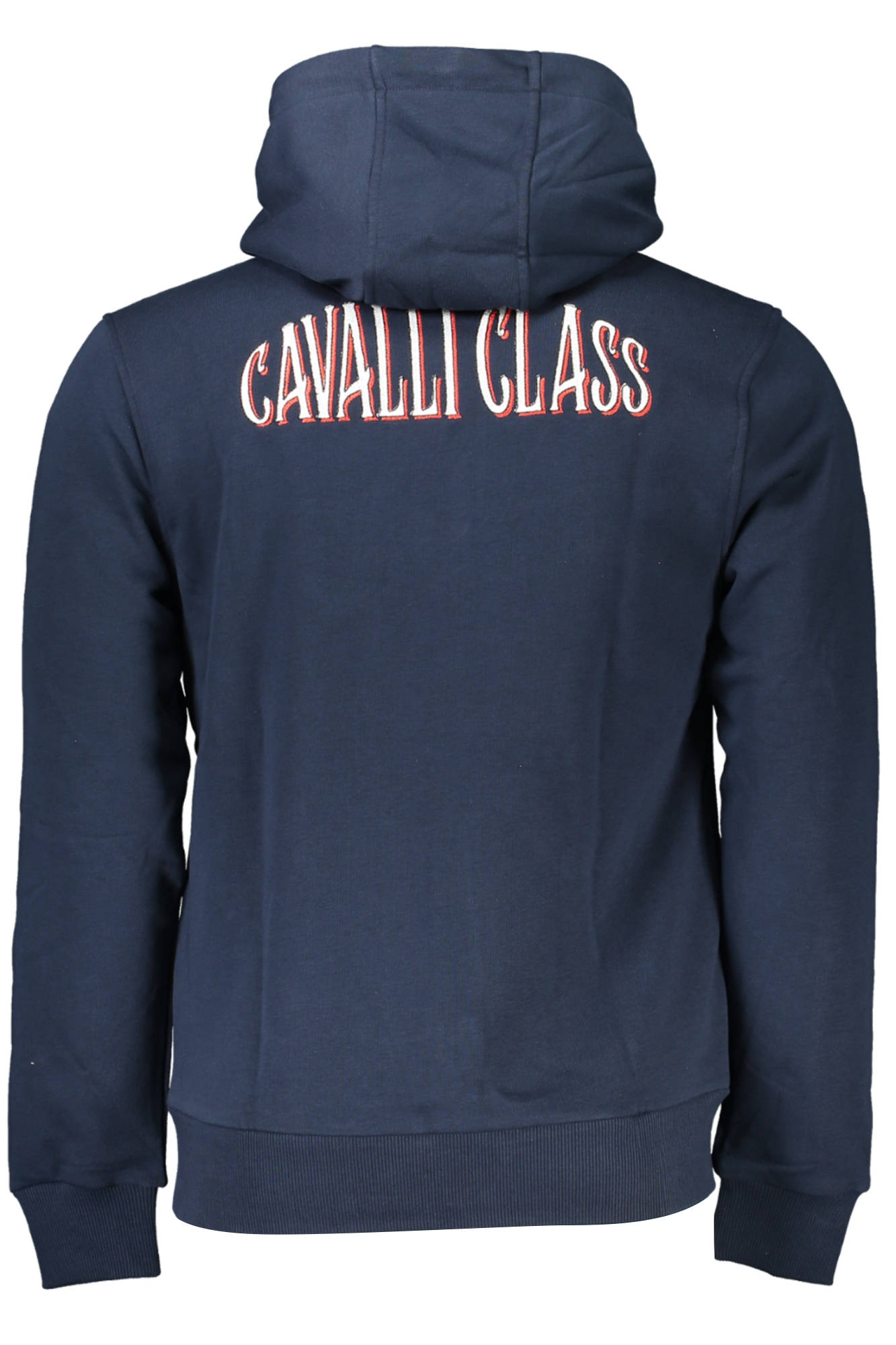 CAVALLI CLASS FELPA CON ZIP UOMO BLU-1