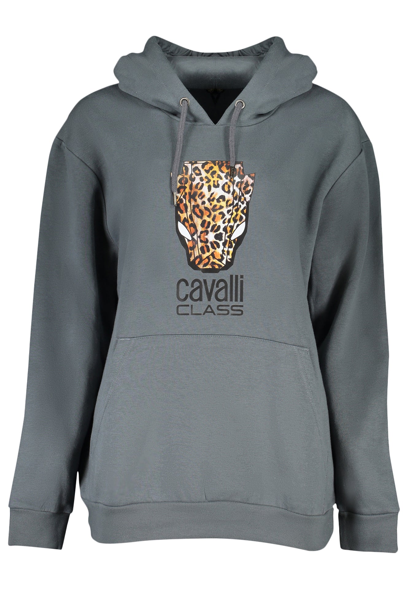 CAVALLI CLASS FELPA SENZA ZIP DONNA GRIGIO-0