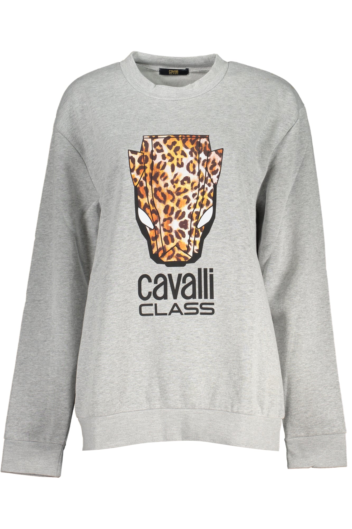 CAVALLI CLASS FELPA SENZA ZIP DONNA GRIGIO-0