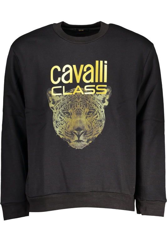 CAVALLI CLASS FELPA SENZA ZIP DONNA NERO-0