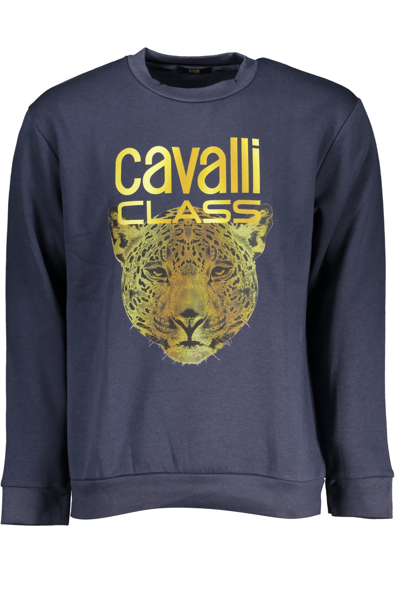 CAVALLI CLASS FELPA SENZA ZIP UOMO BLU-0