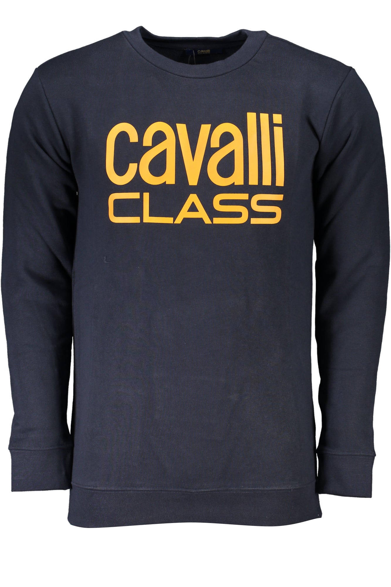 CAVALLI CLASS FELPA SENZA ZIP UOMO BLU-0