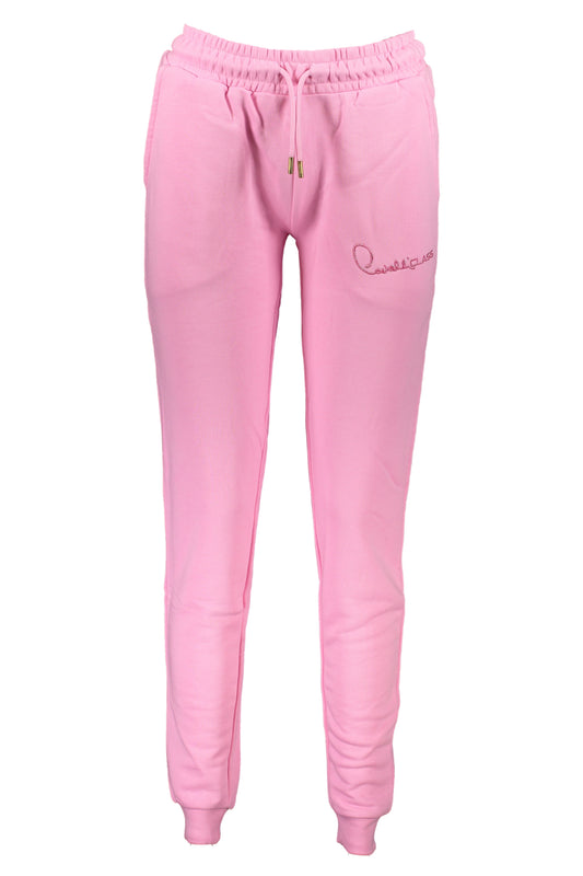 CAVALLI CLASS PANTALONE DONNA ROSA-0