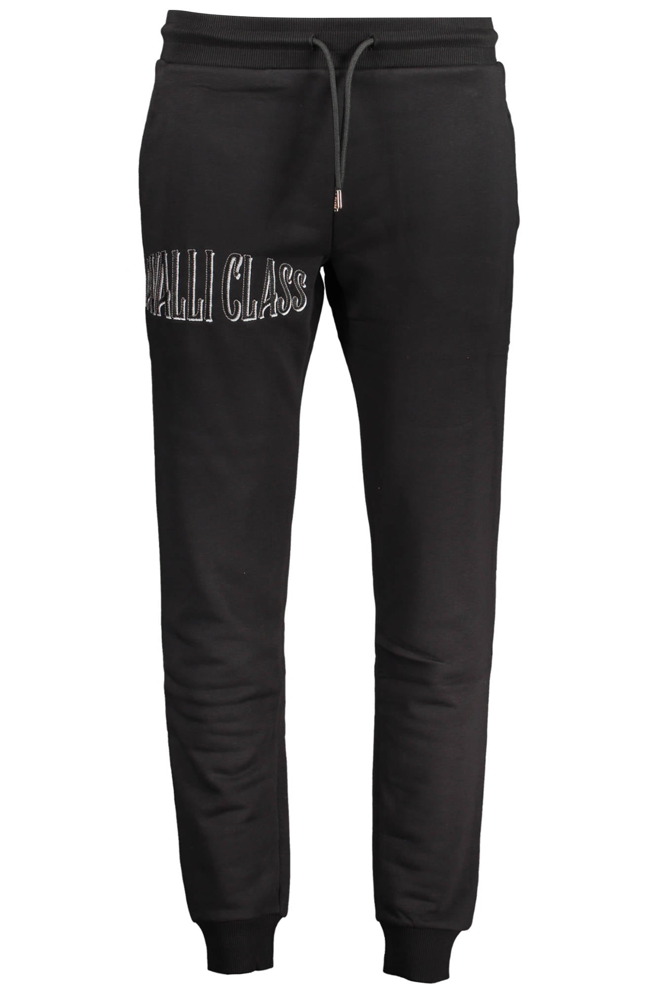 CAVALLI CLASS PANTALONE UOMO NERO-0