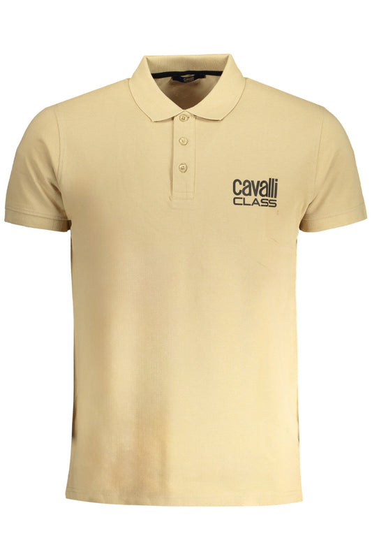 CAVALLI CLASS POLO MANICHE CORTE UOMO BEIGE-0