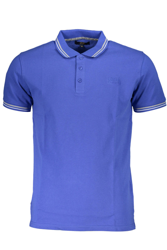 CAVALLI CLASS POLO MANICHE CORTE UOMO BLU-0