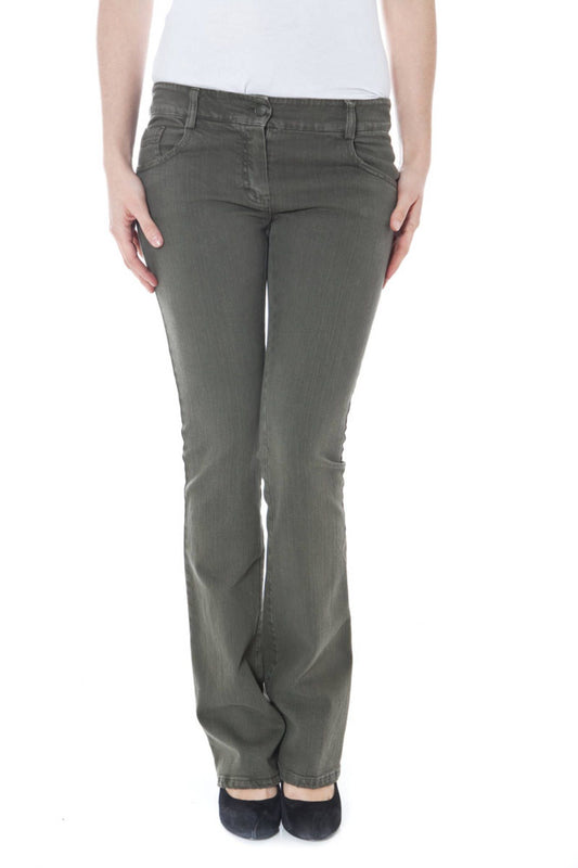 DENNY ROSE PANTALONE DONNA VERDE-0