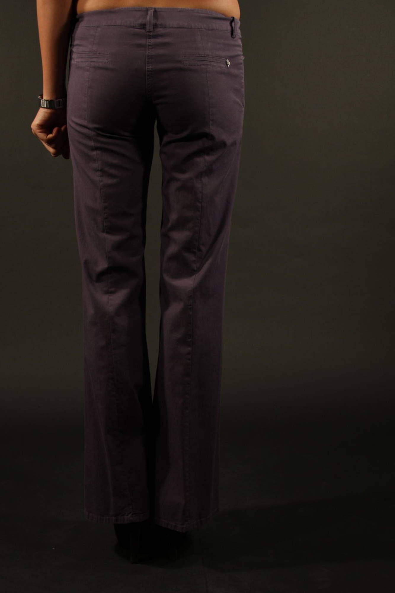 DENNY ROSE PANTALONE DONNA VIOLA-1