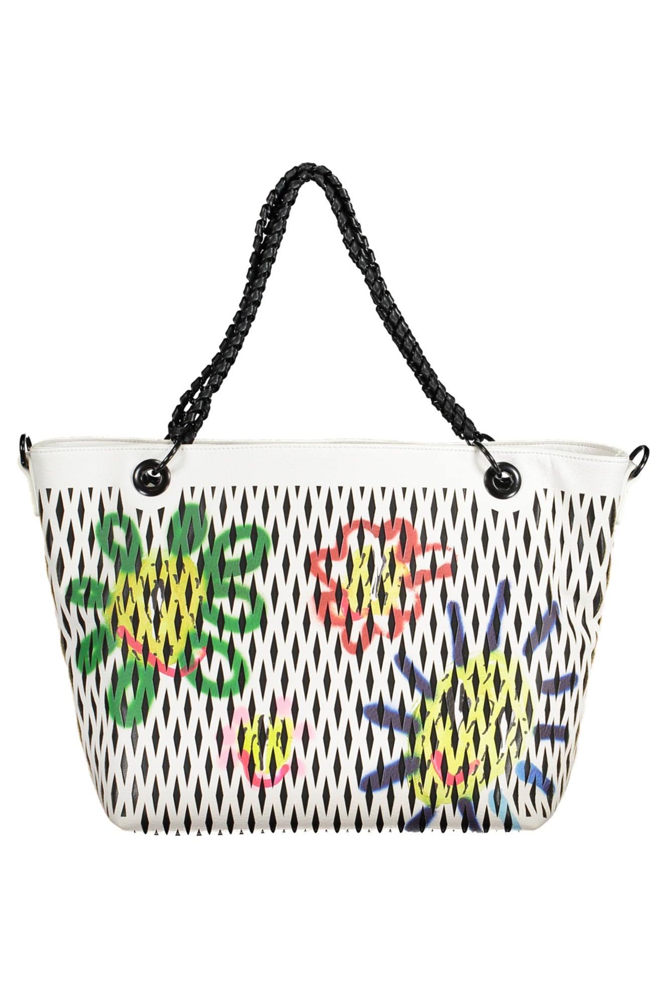 DESIGUAL BORSA DONNA BIANCO-0