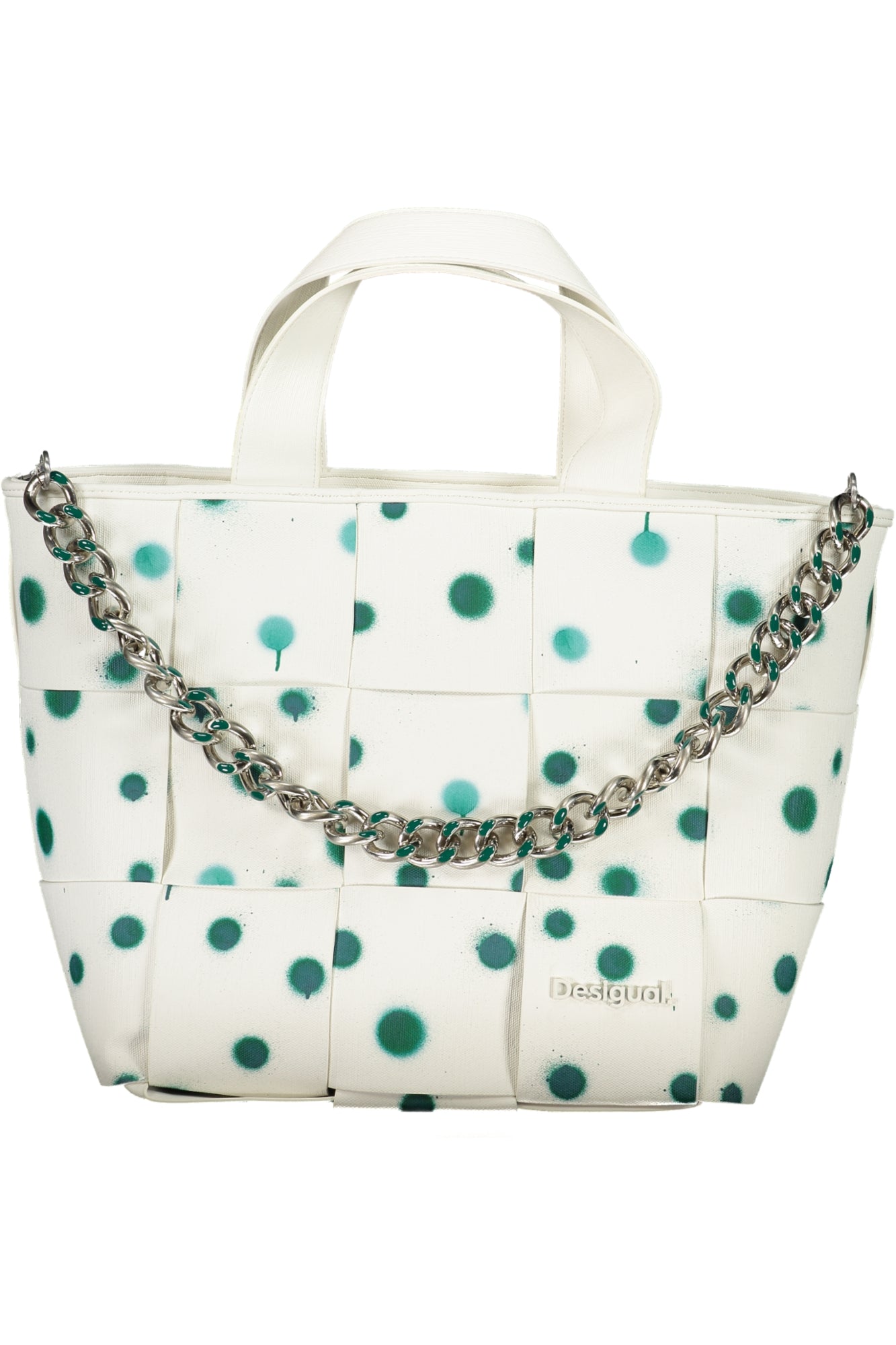 DESIGUAL BORSA DONNA BIANCO-1