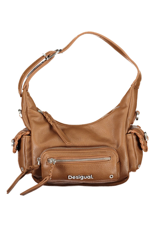 DESIGUAL BORSA DONNA MARRONE-0