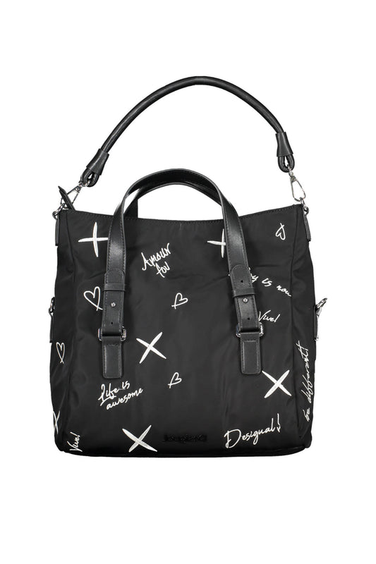 DESIGUAL BORSA DONNA NERO-0