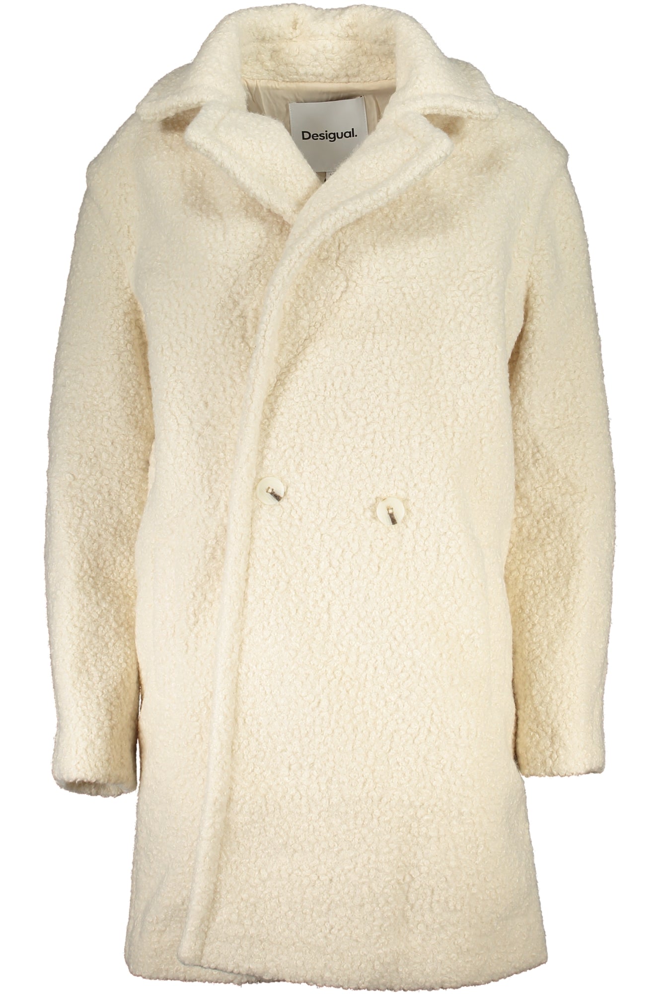 DESIGUAL CAPPOTTO DONNA BIANCO-0