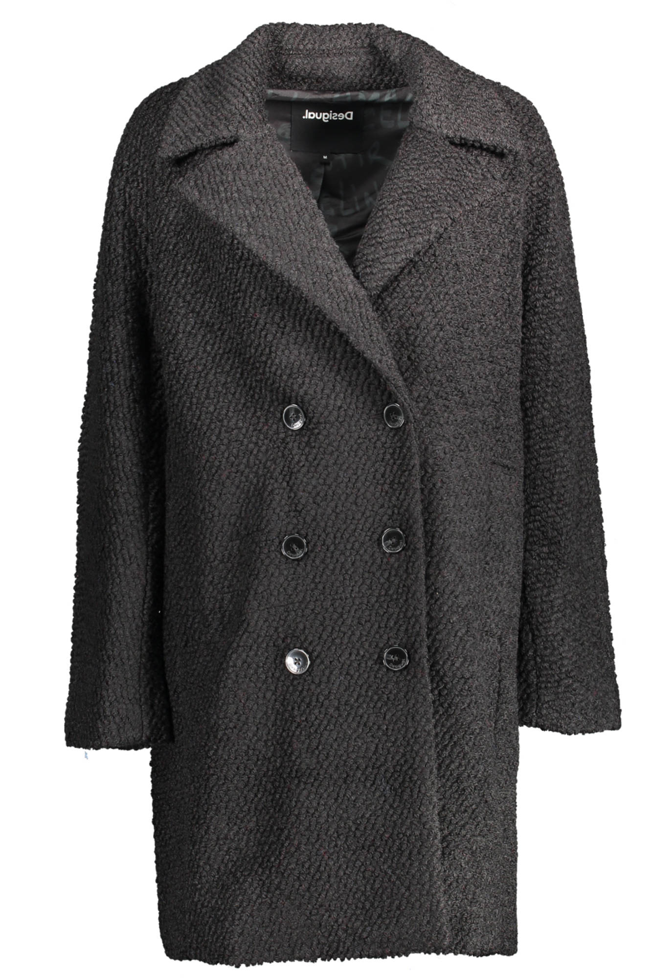 DESIGUAL CAPPOTTO DONNA NERO-0