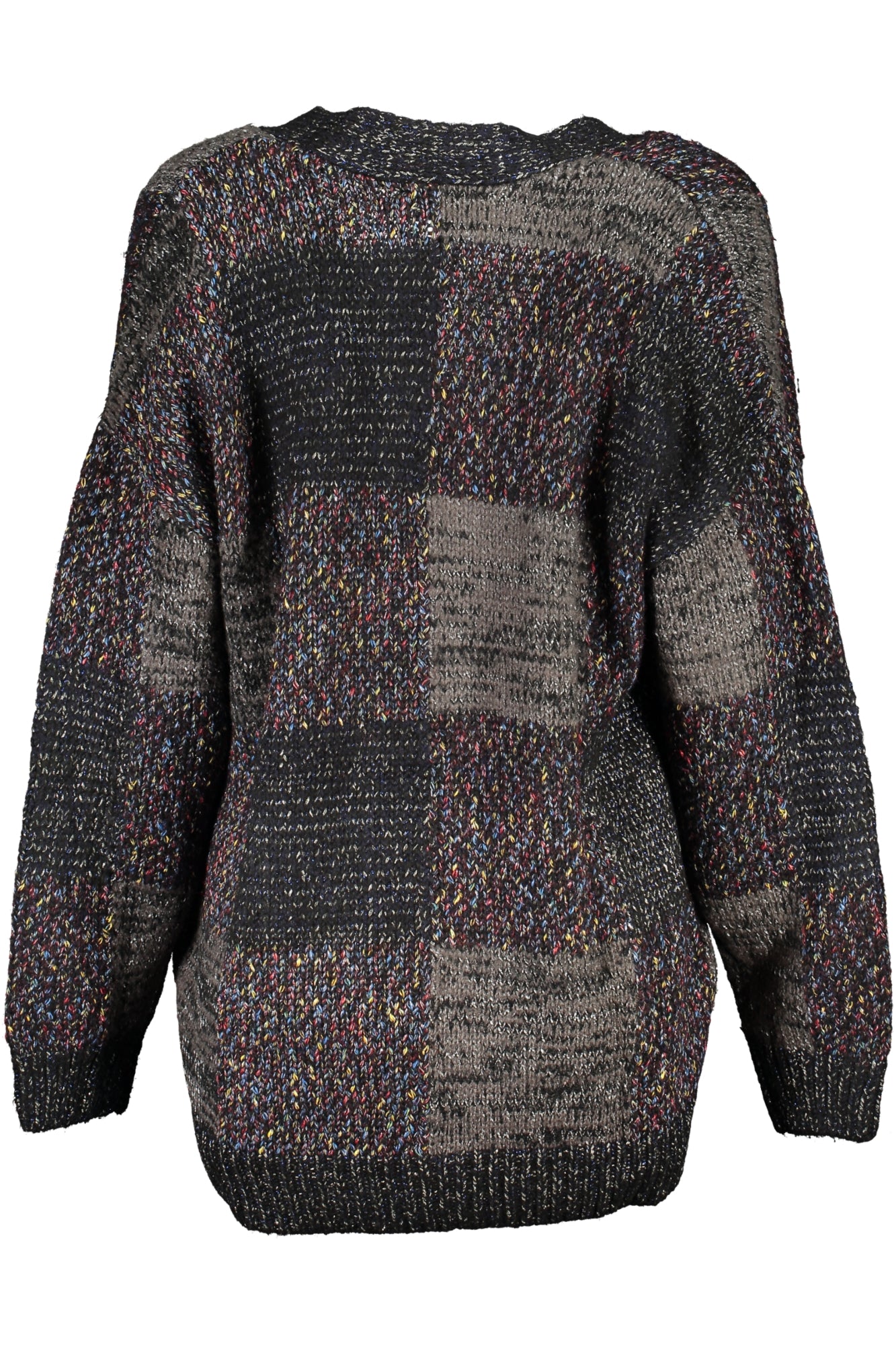 DESIGUAL CARDIGAN DONNA NERO-1