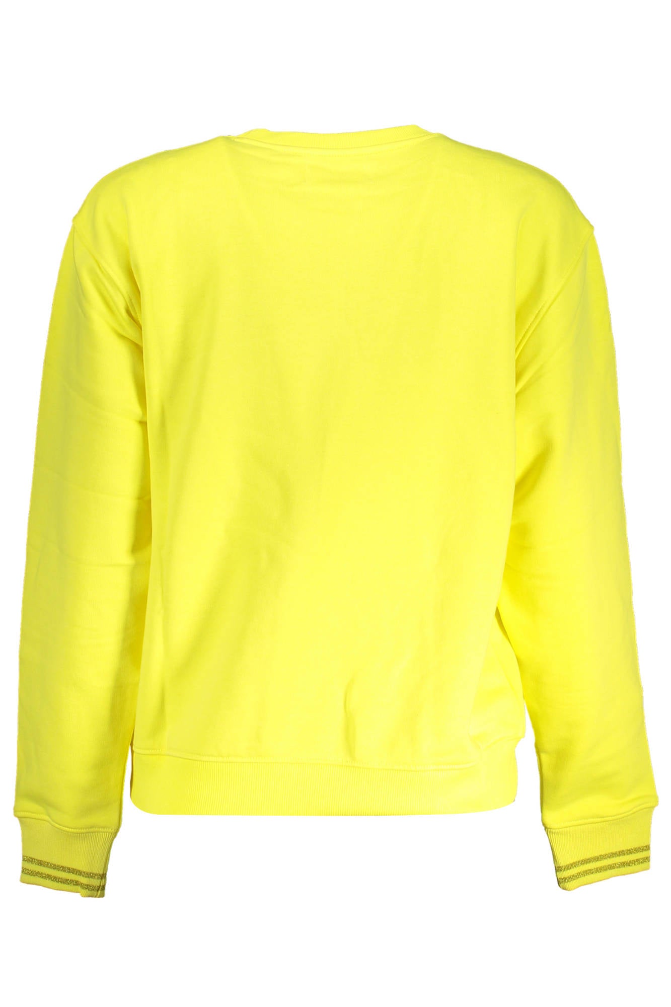 DESIGUAL FELPA SENZA ZIP DONNA GIALLO-1