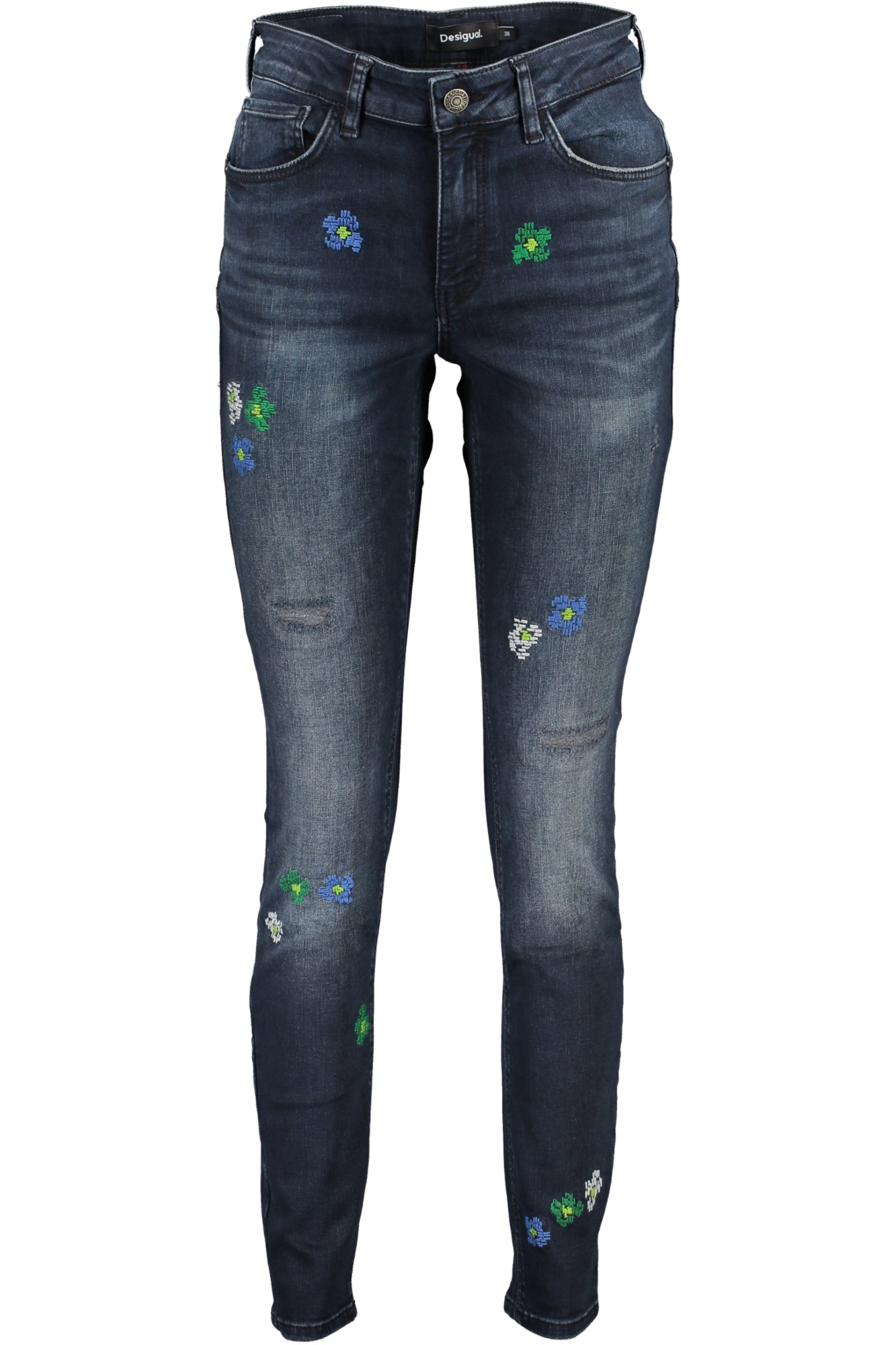 DESIGUAL JEANS DENIM DONNA BLU-0