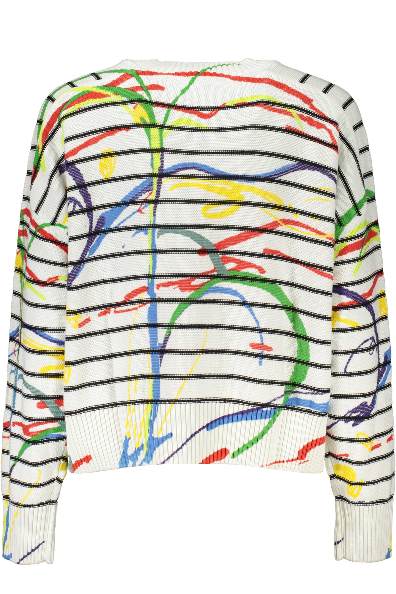 DESIGUAL MAGLIA DONNA BIANCO-1