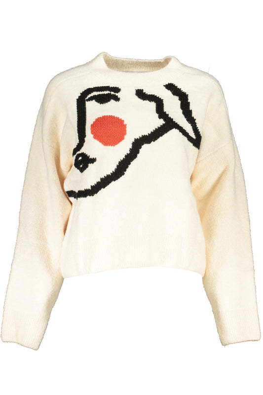 DESIGUAL MAGLIONE DONNA BIANCO-0