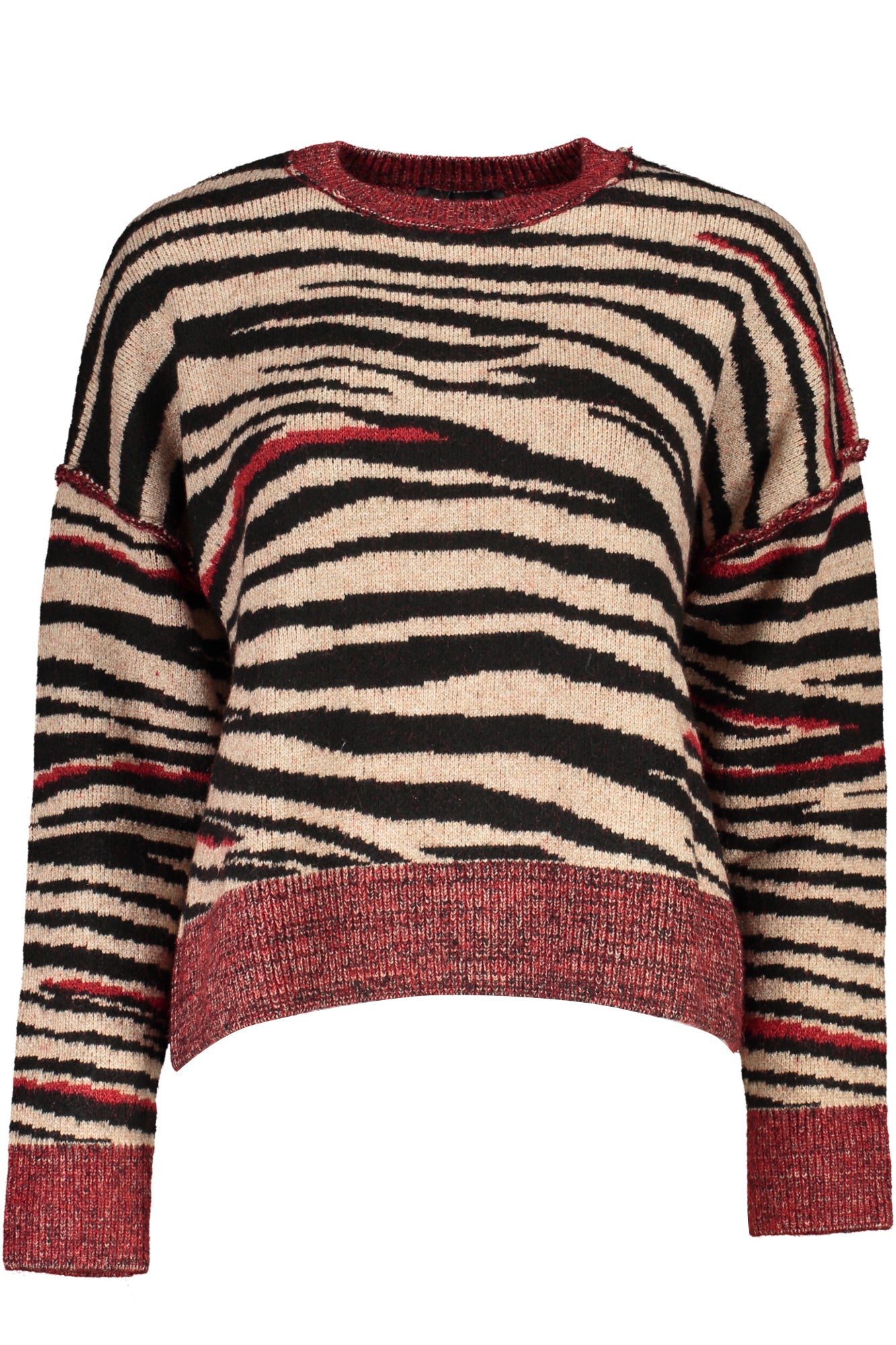 DESIGUAL MAGLIONE DONNA ROSSO-0