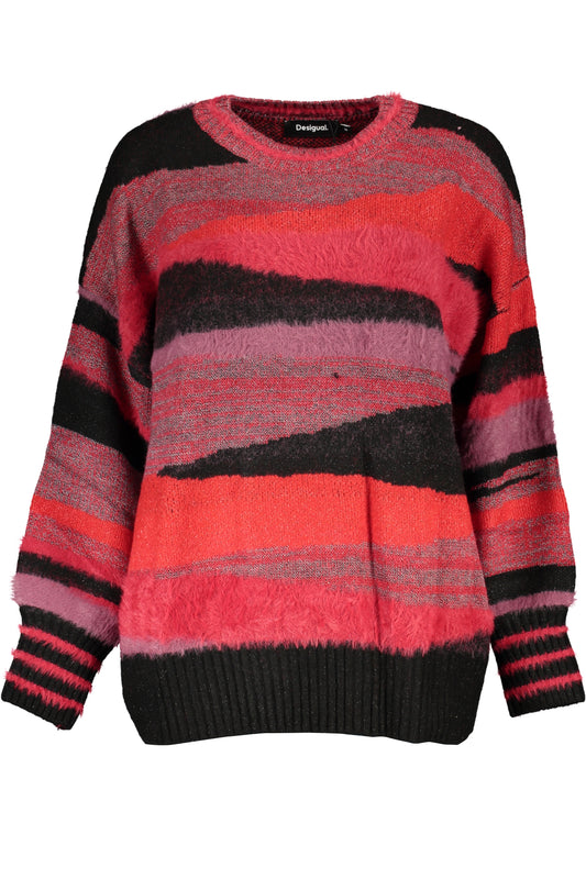 DESIGUAL MAGLIONE DONNA ROSSO-0