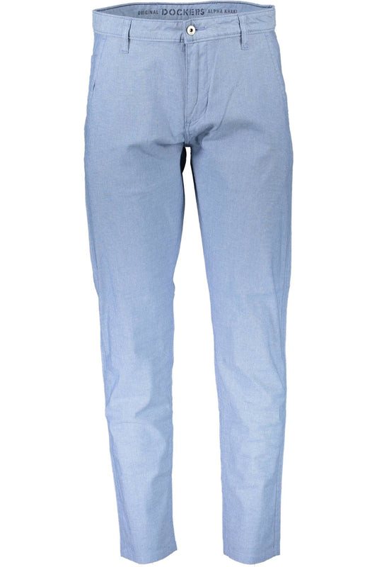 DOCKERS PANTALONE UOMO AZZURRO-0