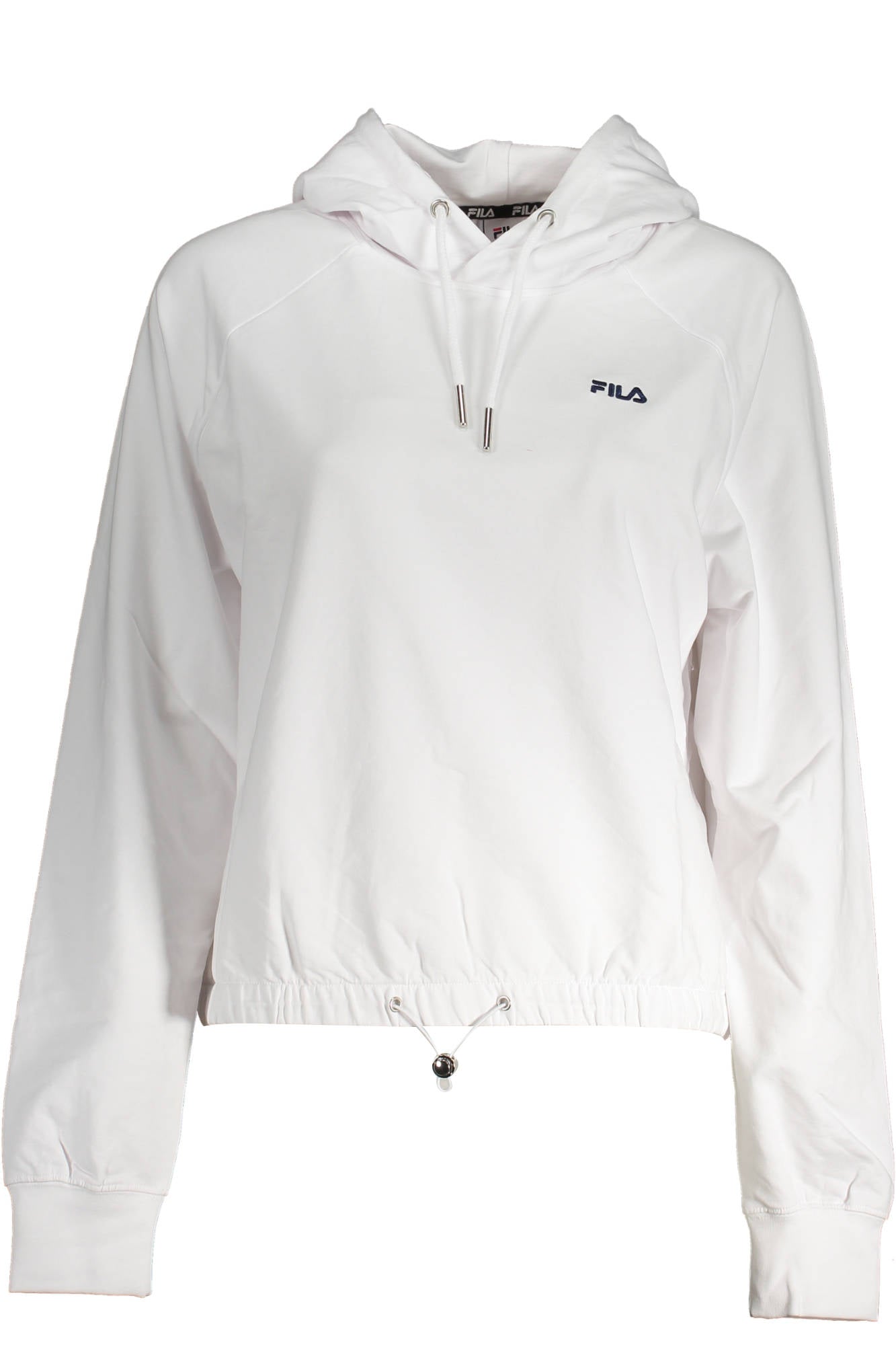 FILA FELPA SENZA ZIP DONNA BIANCO-0