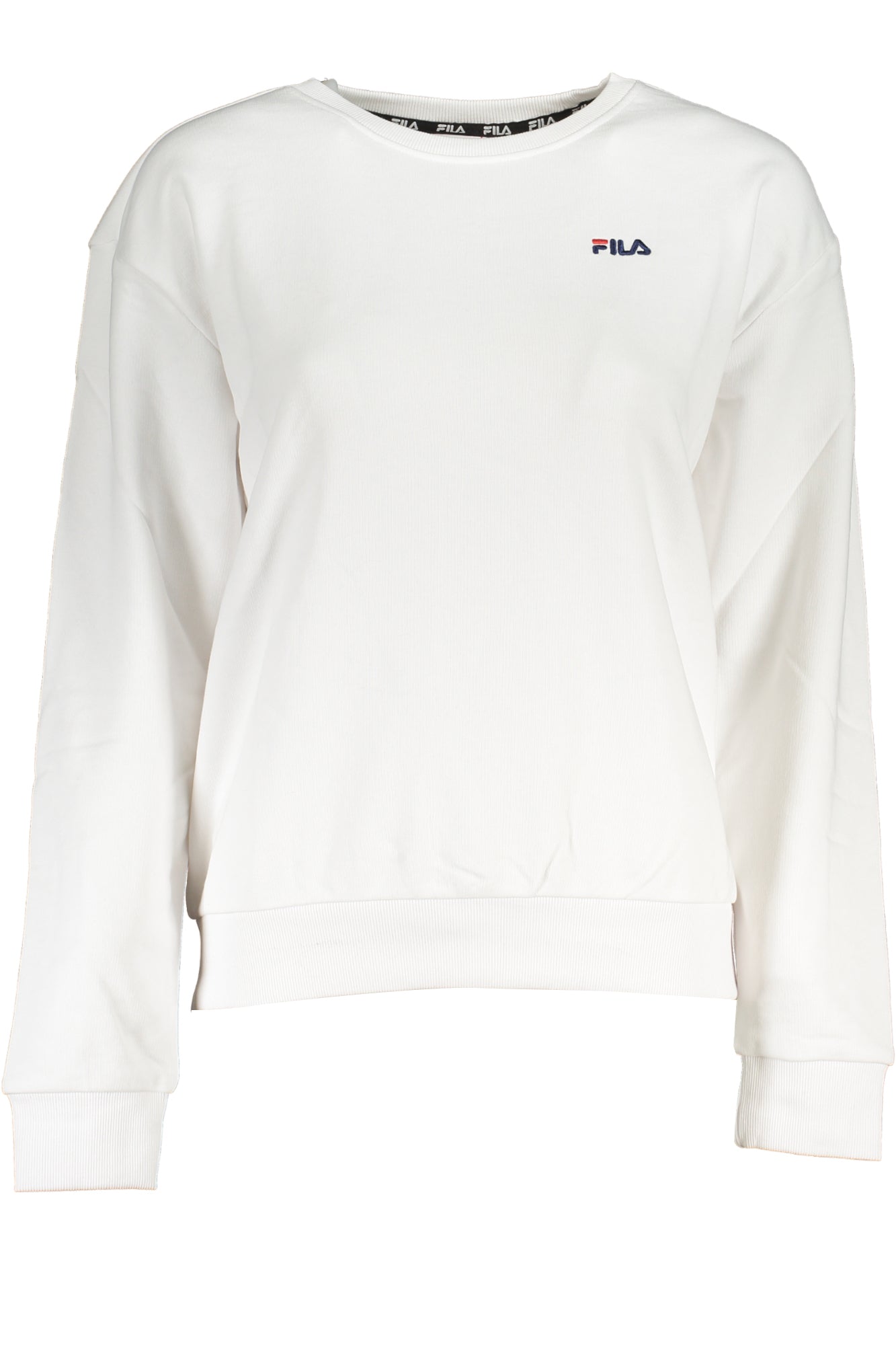 FILA FELPA SENZA ZIP DONNA BIANCO-0