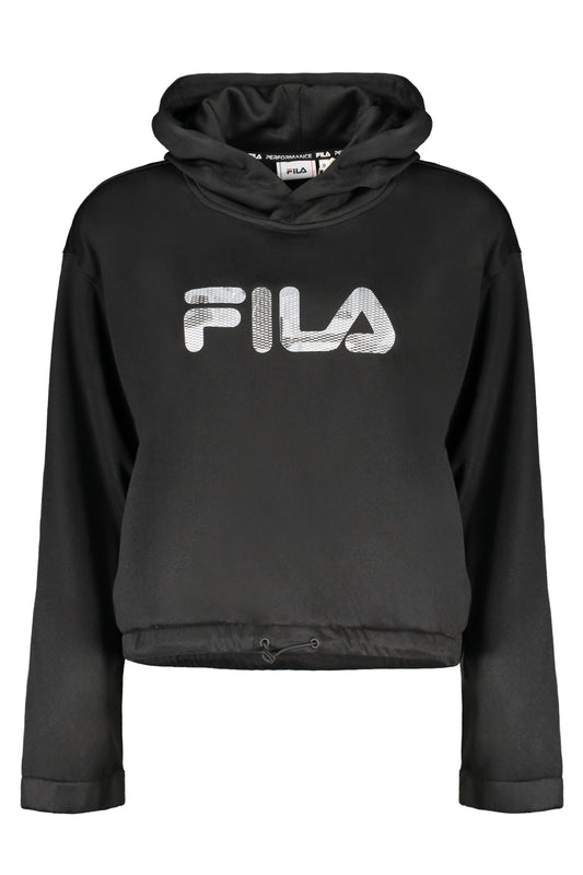 FILA FELPA SENZA ZIP DONNA NERO-0