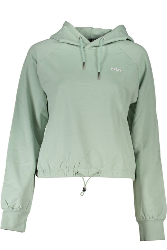 FILA FELPA SENZA ZIP DONNA VERDE-0